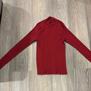 Brandy Melville Crimson Turtleneck Sweater